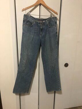 Eddie Bauer Ladies Classic Fit Blue Jeans Size 10